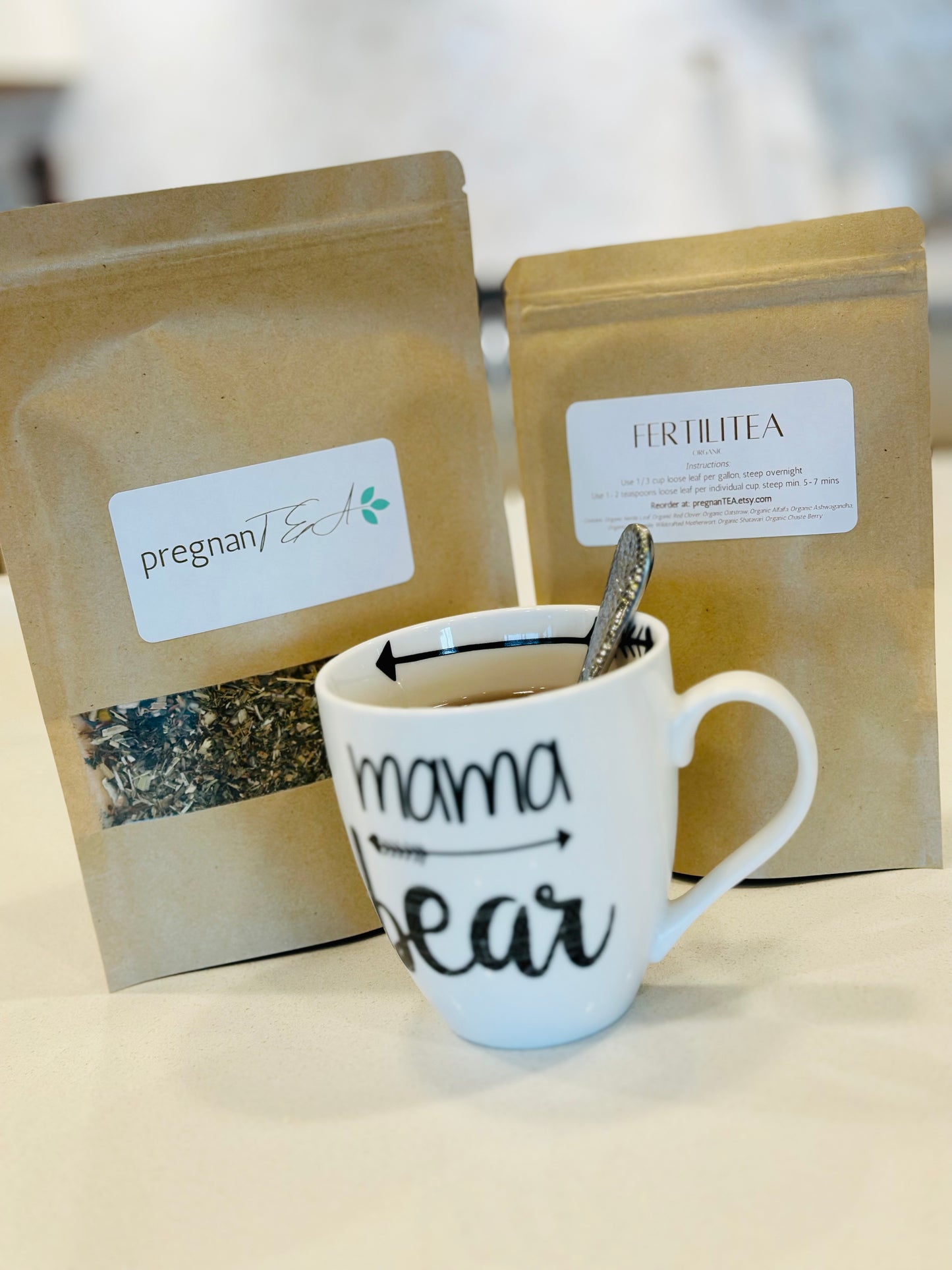 Organic Fertilitea - Trying to Conceive (TTC) Tea - pregnanTEA