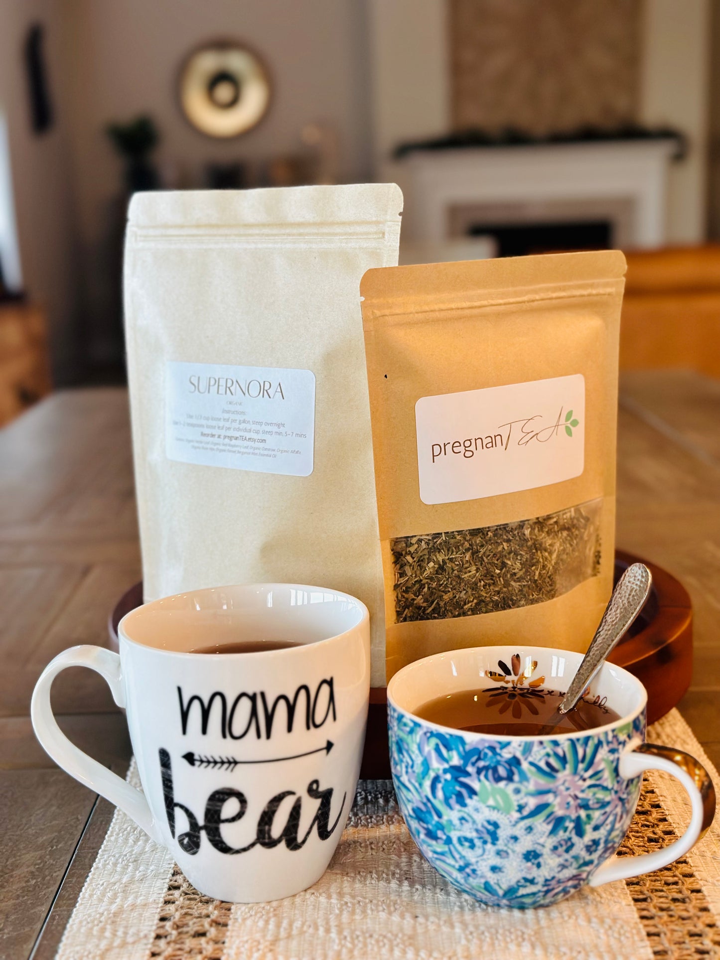 Organic SuperNORA - Second Trimester Pregnancy Tea - pregnanTEA