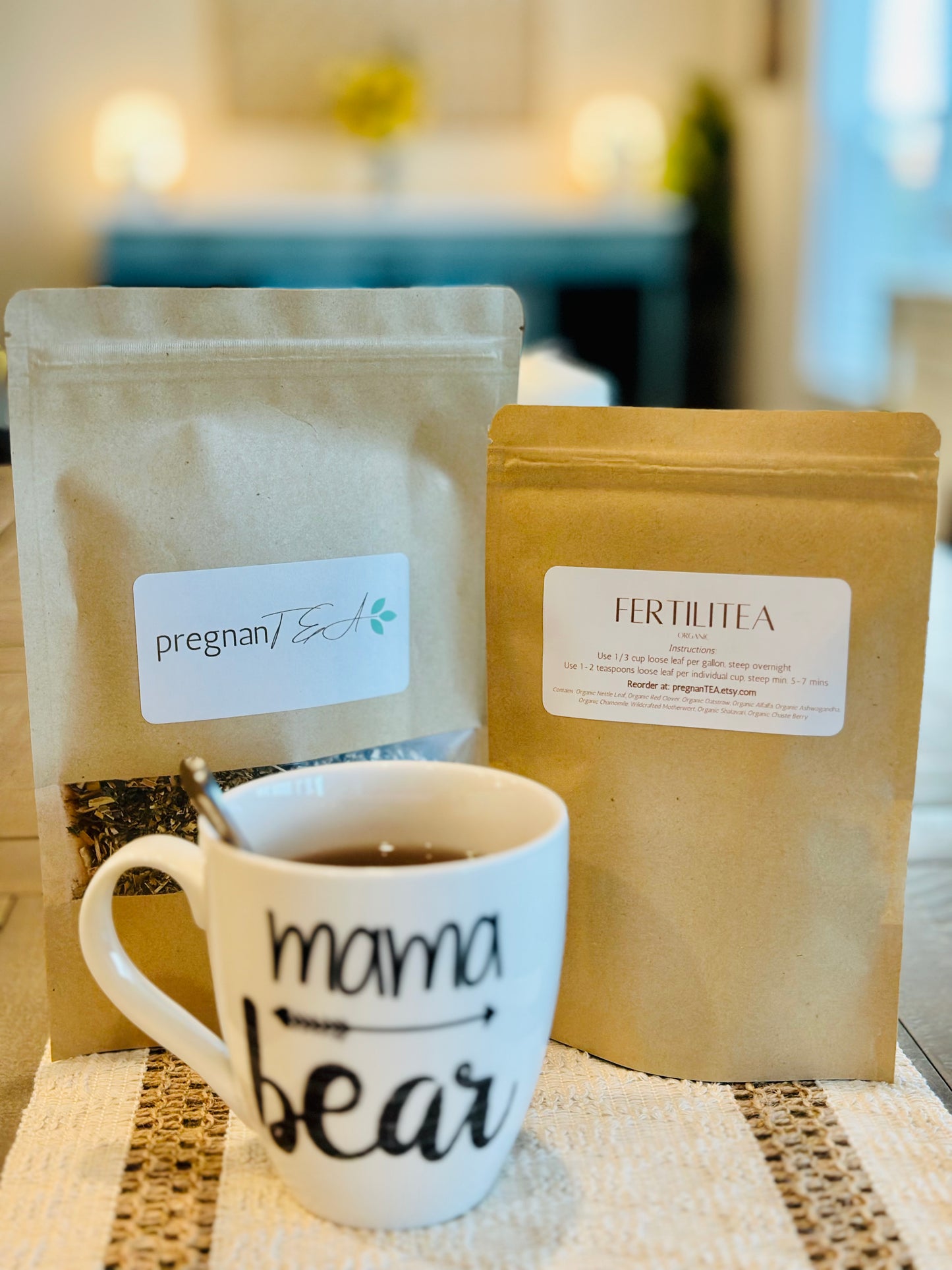 Organic Fertilitea - Trying to Conceive (TTC) Tea - pregnanTEA